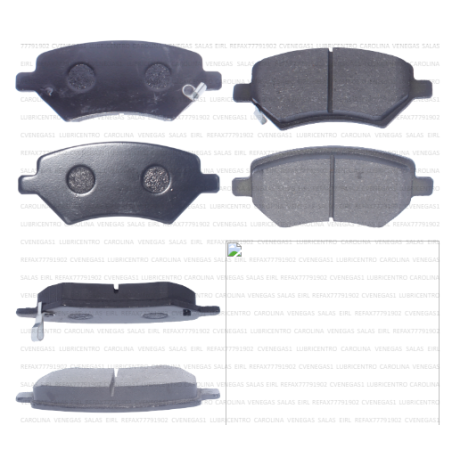 JUEGO PASTILLAS FRENO D1674-8903 Chery TIGGO 2000 4G63  2008-2009